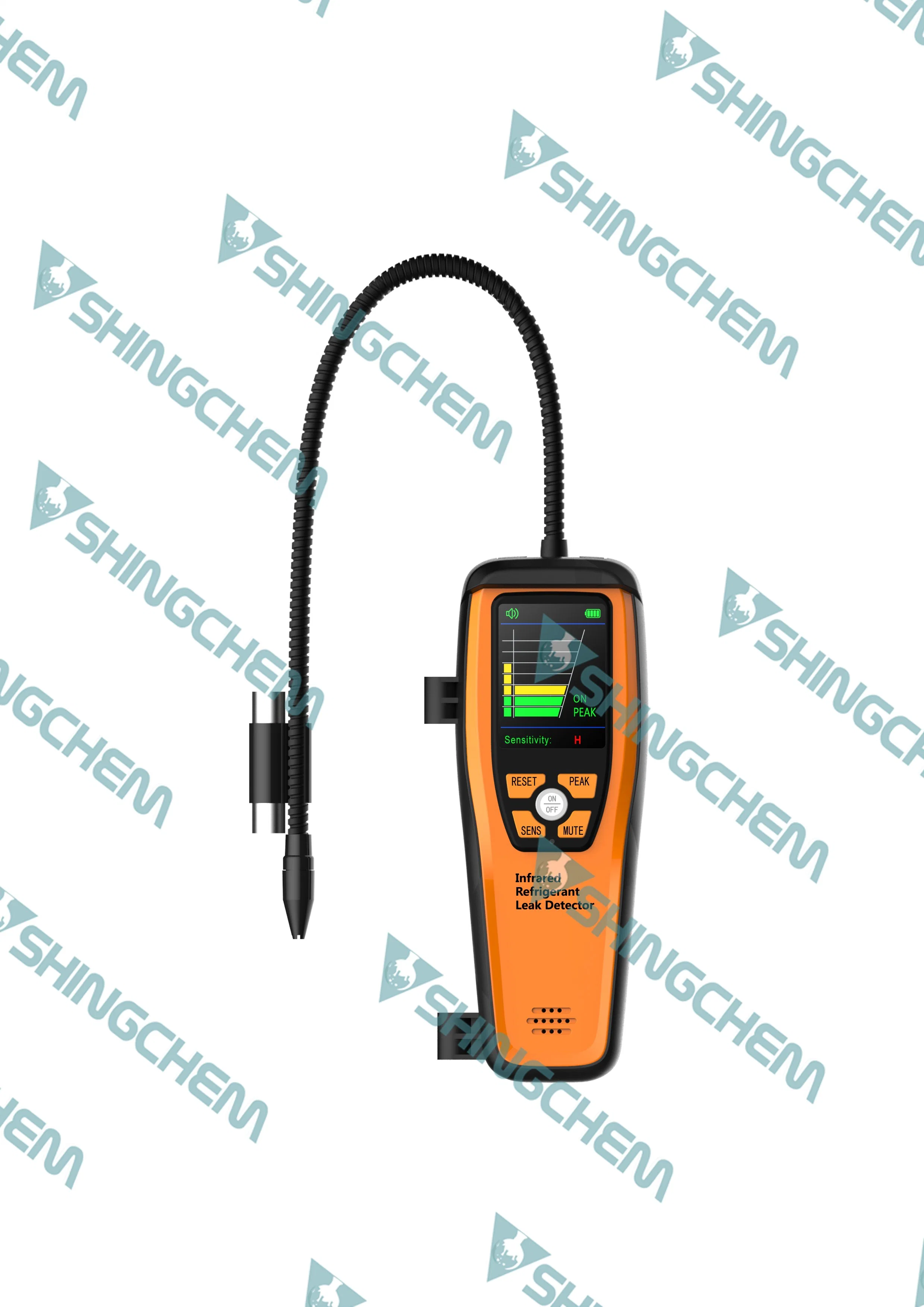 High Sensitive Electronic Portable Gas Leak Detector for Automobile Power Electronic Wjl-6000