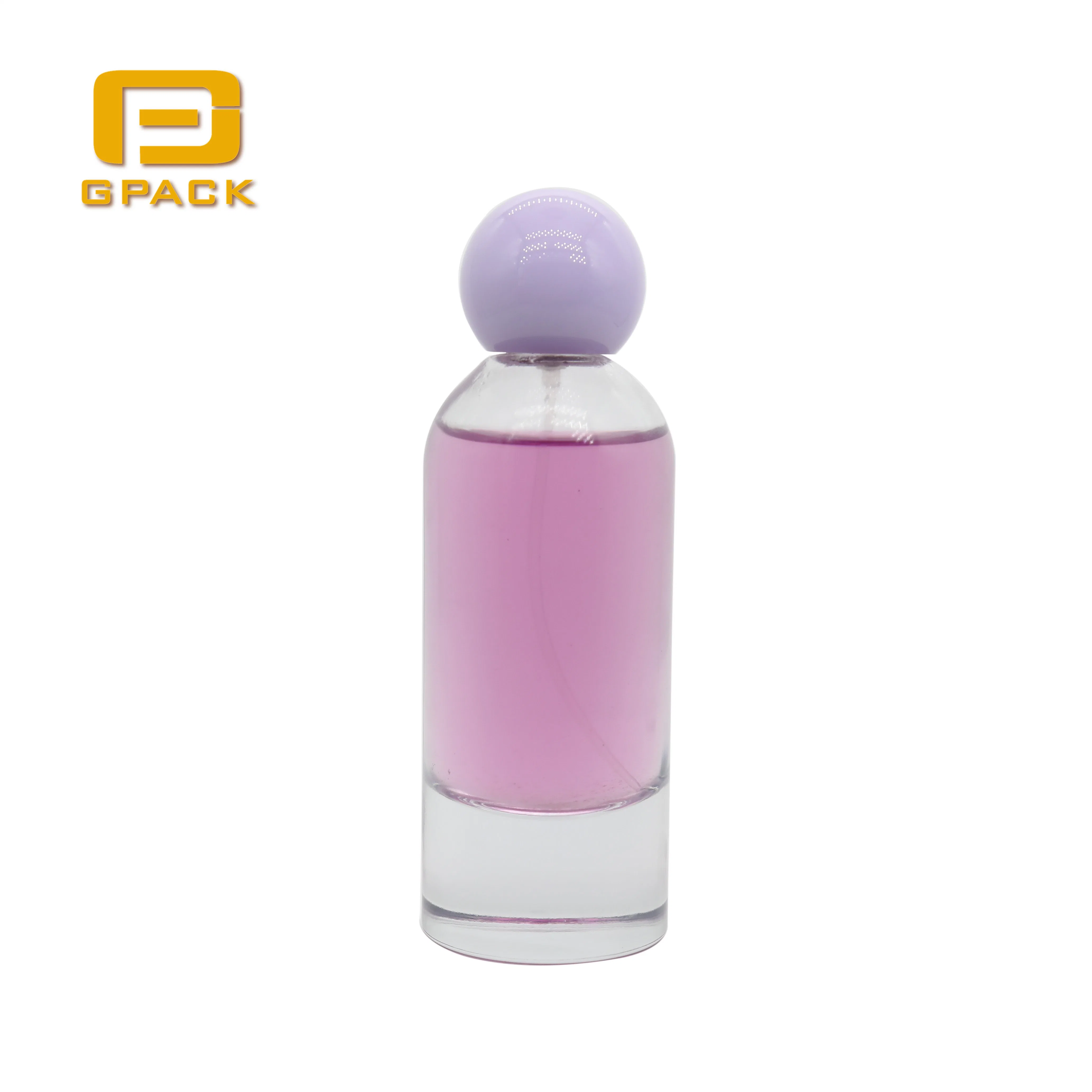 Wholesale/Supplier Sphere Balll Shape Simple Style Empty Perfume Bottle Spray Mist Cute 30ml 50ml 75ml 100ml Round Glass Perfume Bottle