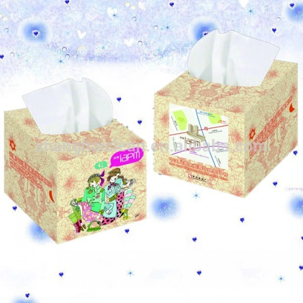 Square Box Customized Printed Pocket Facial Tissue