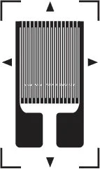 Low Cost Strain Gauge AA Linear Type for Transducer