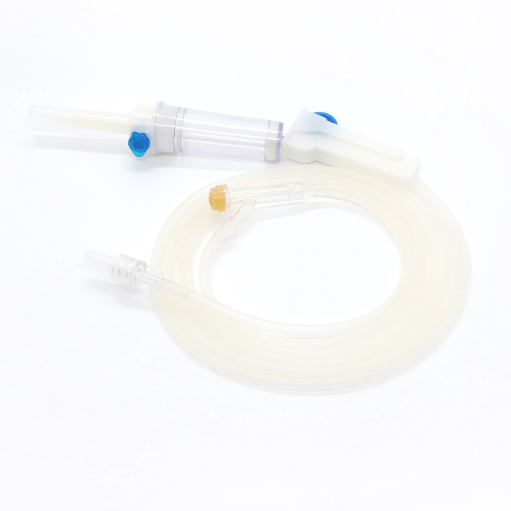 Medizinische sterile Y-Port-Injektionsstelle IV für die medizinische Einmalinfusion Set mit/ohne hypodermische Nadel