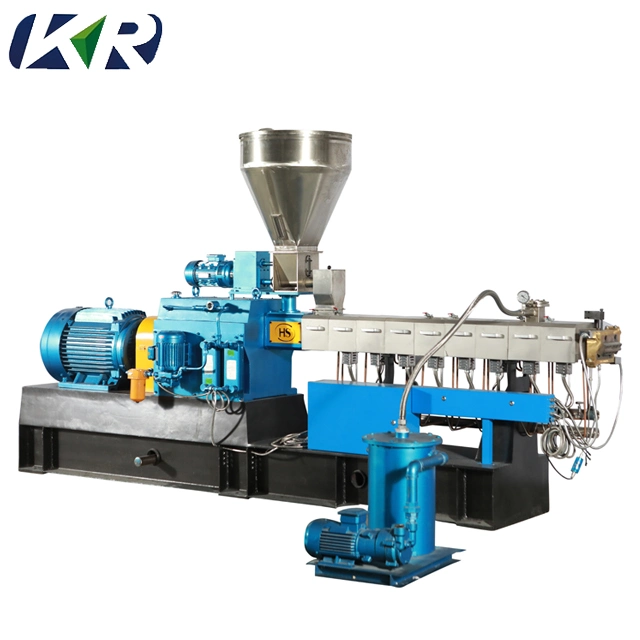 Double Screw Compounding Second Hand Plastic Extruder Machine