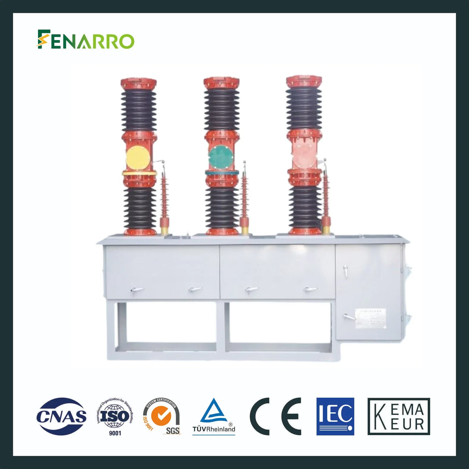 Fenarro Frzw7 Series Outdoor Vacuum Circuit Breaker High Voltage Auto Recloser