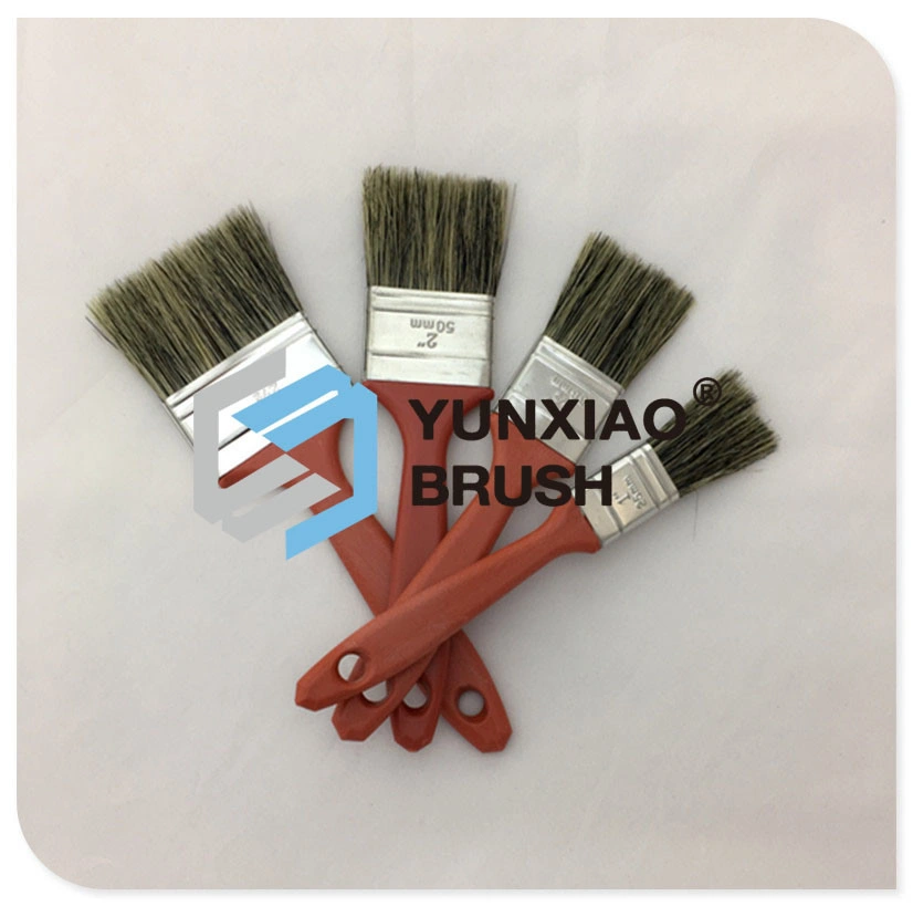 High quality/High cost performance  Professional Pet Bi-Color Customized Size Paint Brush for Household Painting