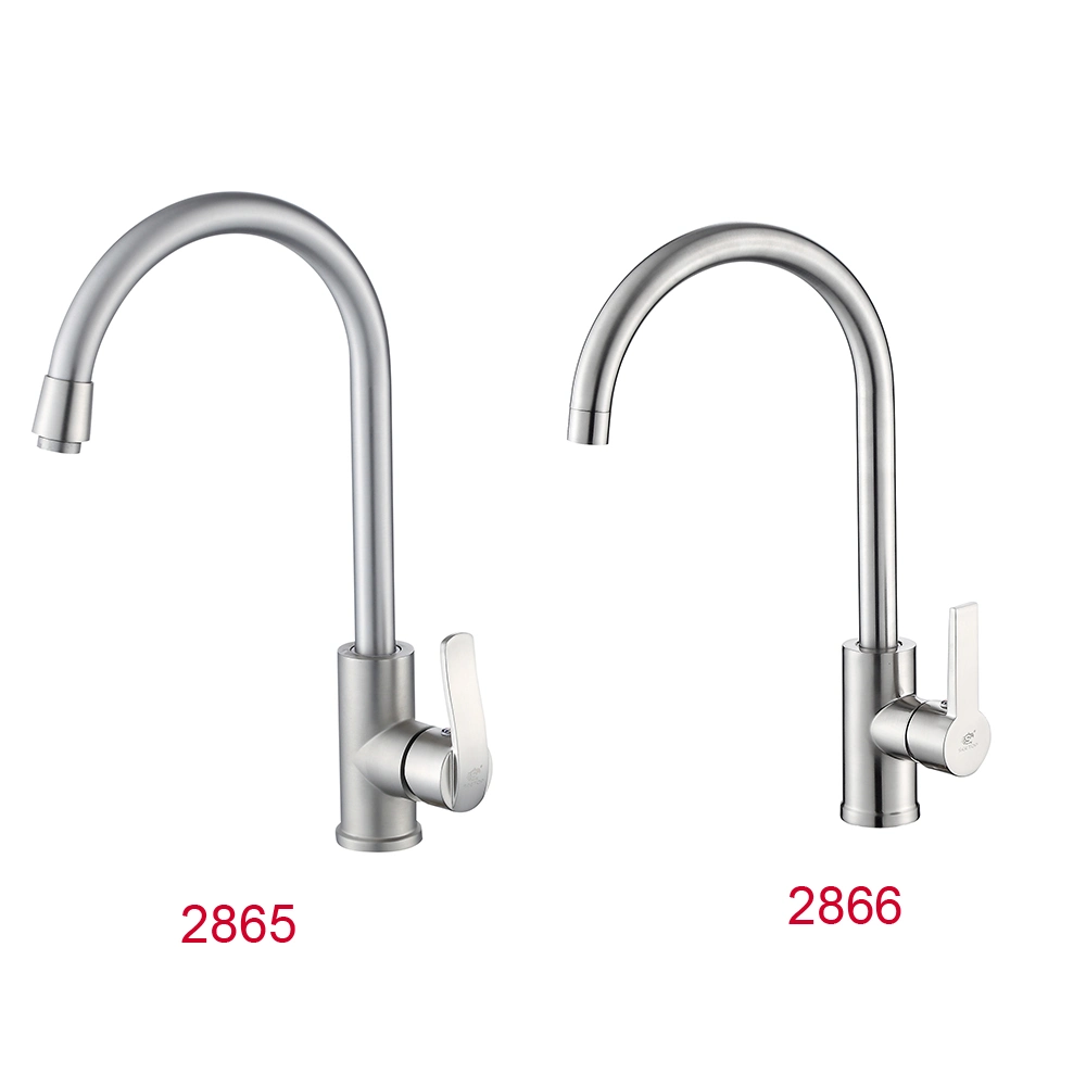 Popular Brass Kitchen Mixer with Nano Brushed for Kitchen Sink