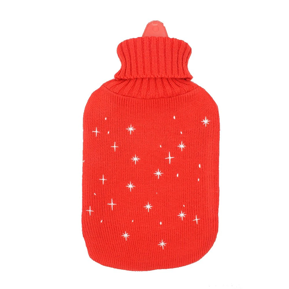 Wholesale/Supplier Fresh Color Hot Water Bag Rubber Hot Water Bottle Knitted Cover