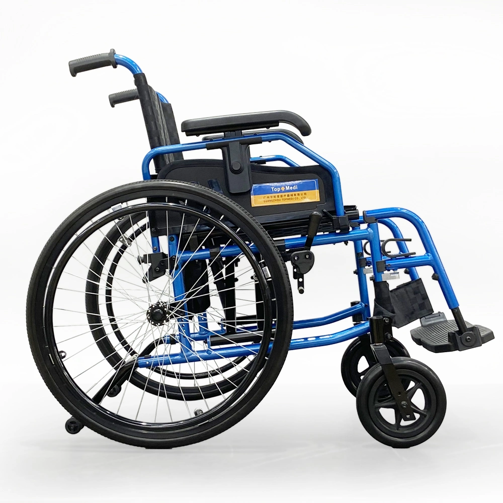 Multifunctional Transport Manual Wheelchair with Quick Release Rear Wheel