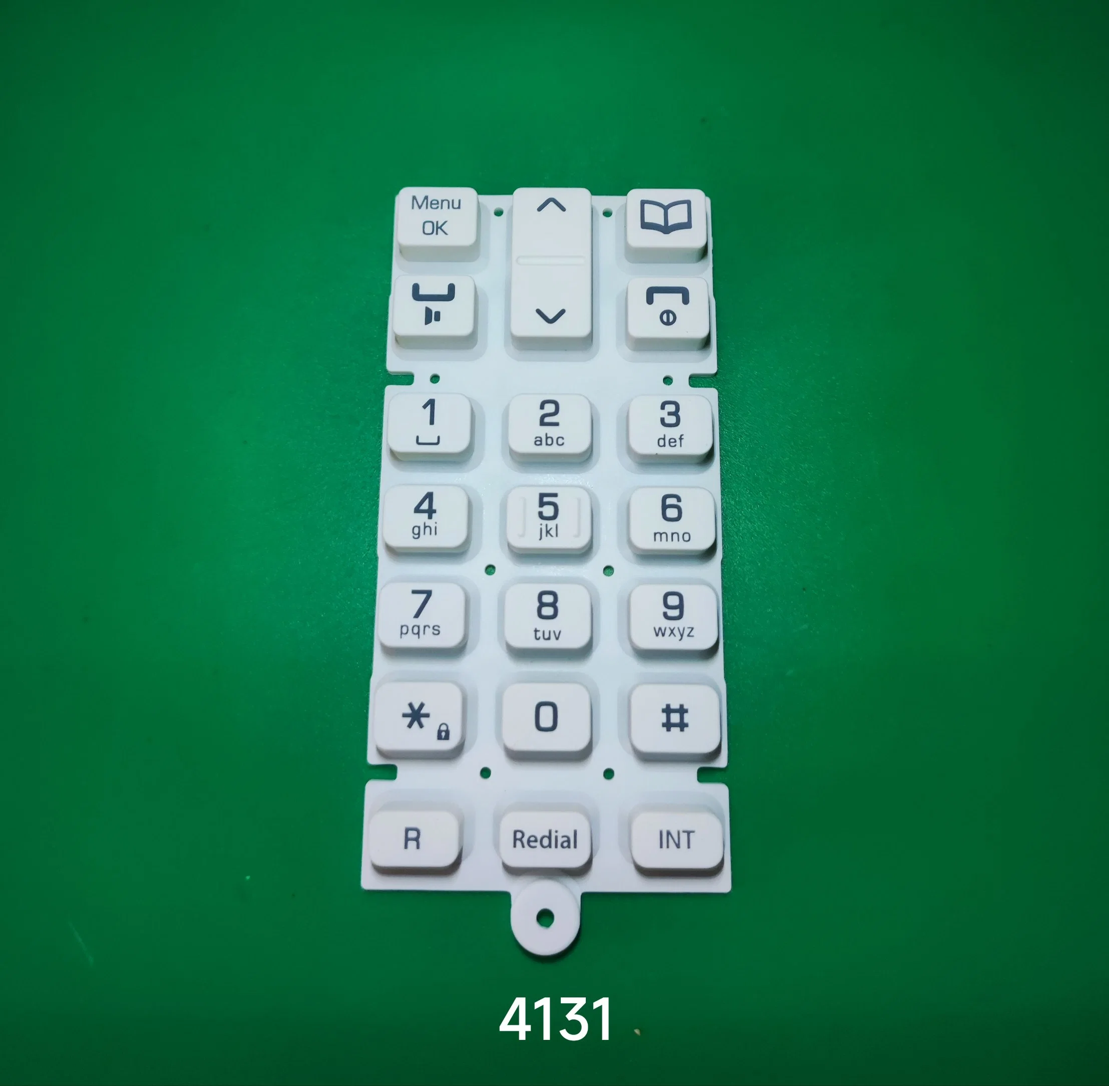 Manufacture Remote Control Conductive Rubber Silicone Keypad