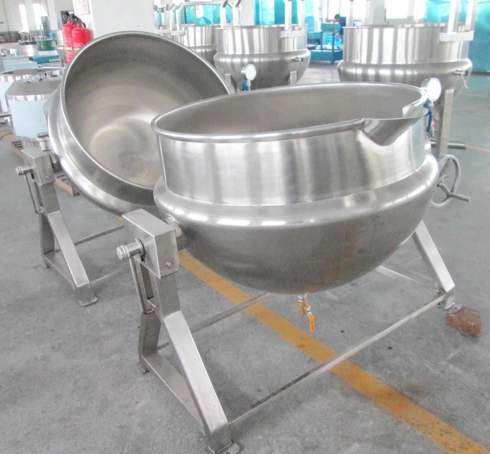 Stainless Steel Large Industrial Pot Electric Soup Making Machine for Central Kitchen