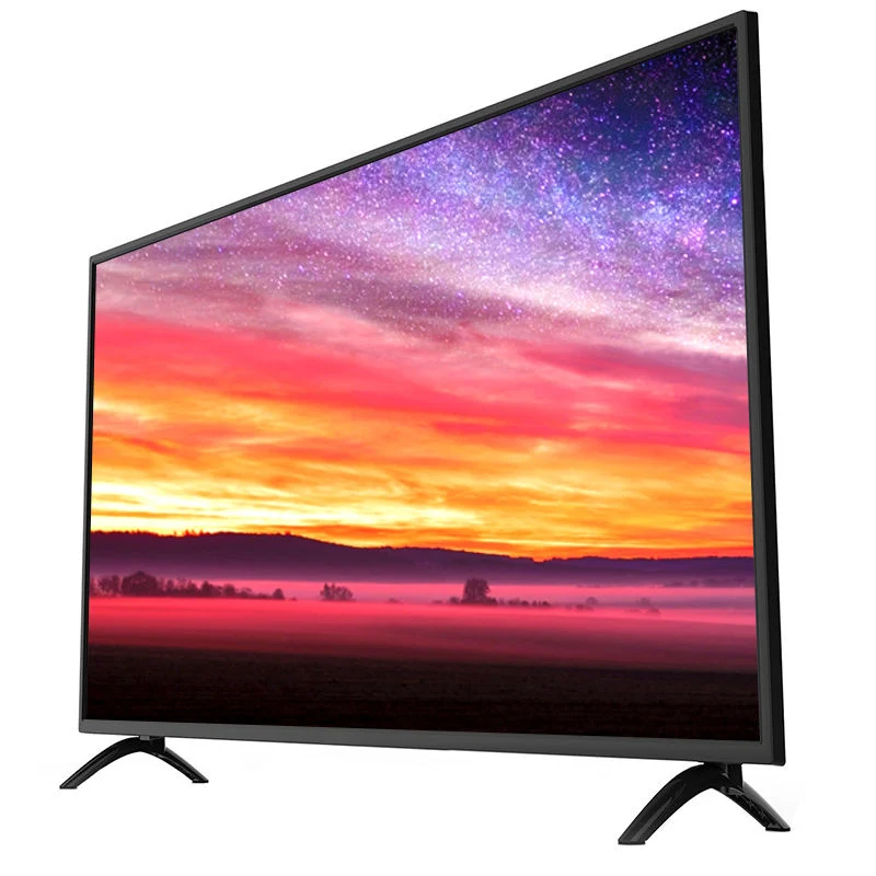 Resistive Touch Screen 7 Inch Factory Price Metal Cabinet Smart UHD 4K LCD Curved LED Screen Smart TV