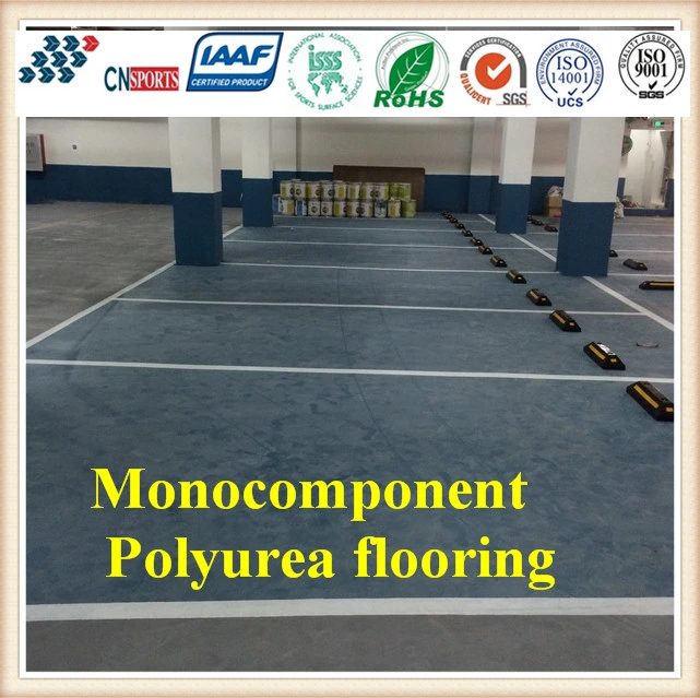 Einfache Konstruktion und bequeme Renovierung Monocomponent Polyurea Flooring