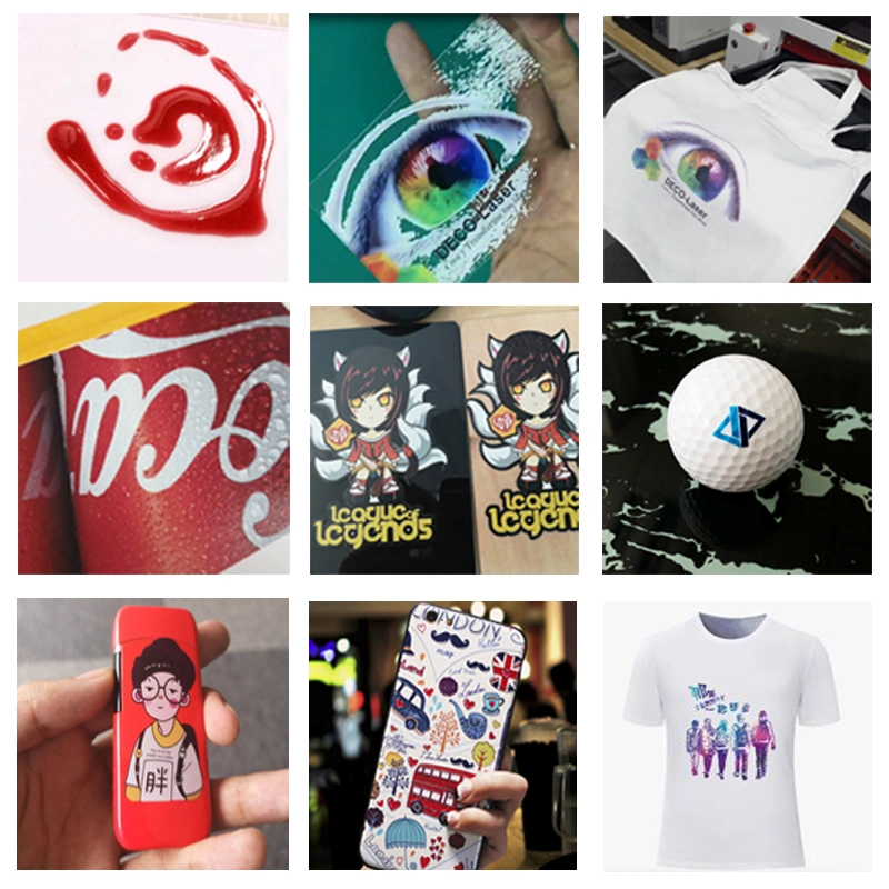 UV Mobile Phone Cases Coffee Mugs Christmas Gifts Printing Machine UV Flatbed Printer with Digital Inkjet UV Color Box