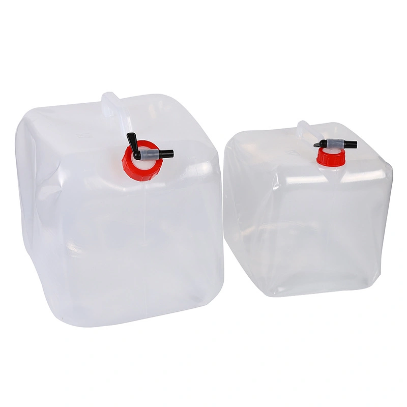 BPA Free Food Grade PE Foldable Outdoor Water Storage Bucket for Camping