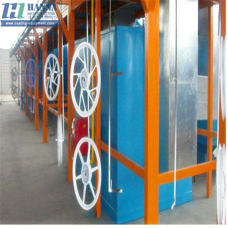 Full Automatic Powder Coating Spray Painting Production Line