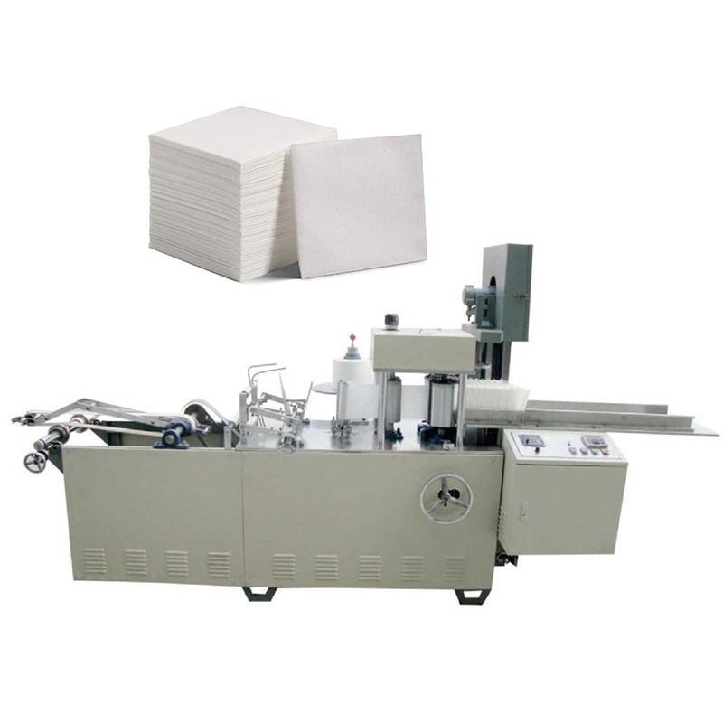 Dl-Z250 Paper Napkin Facial Tissue Folding Cutting Machine