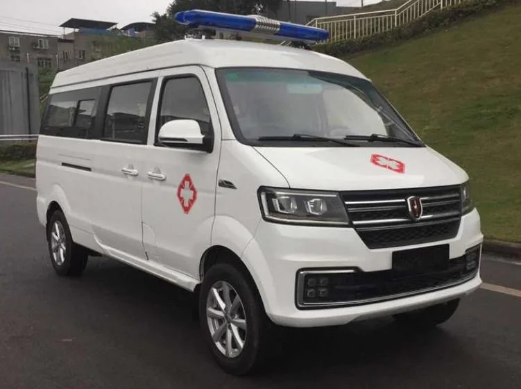 Foto coche de ambulancia de primeros auxilios en el hospital (BJ5039)