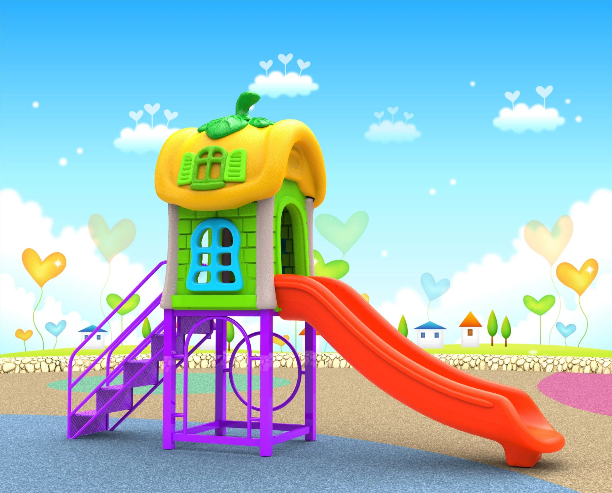 Playpark Equipment Outdoor Playground