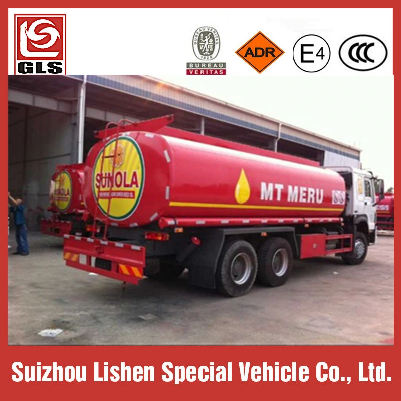 Sinotruk HOWO 6X4 20000L 20000L Fuel Tank Truck