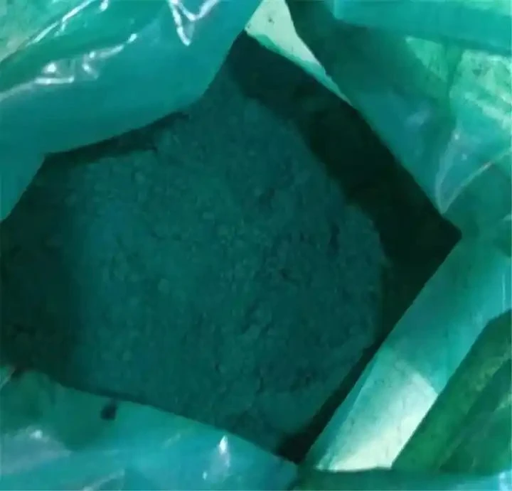 High-End Technology Manufacturing Glass Iron Oxide Compound Ferric Pigments Green