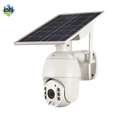 Inhi 1080P HD 4G WiFi Smart PTZ Security Solar Surveillance CCTV Solar Camera