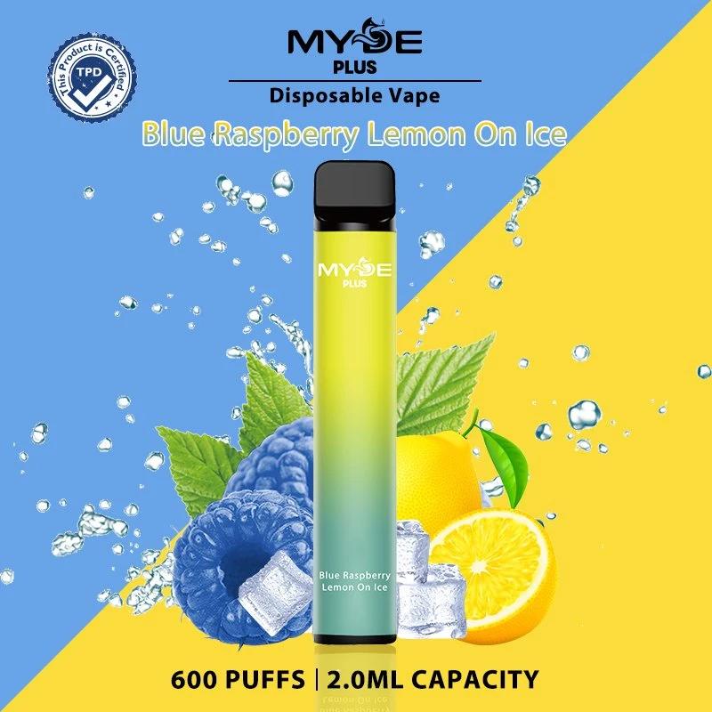 Enormes cantidades de 600 Puff Puff Vape Plus vaporizador Cigarrillo Electrónico Desechable personalizado