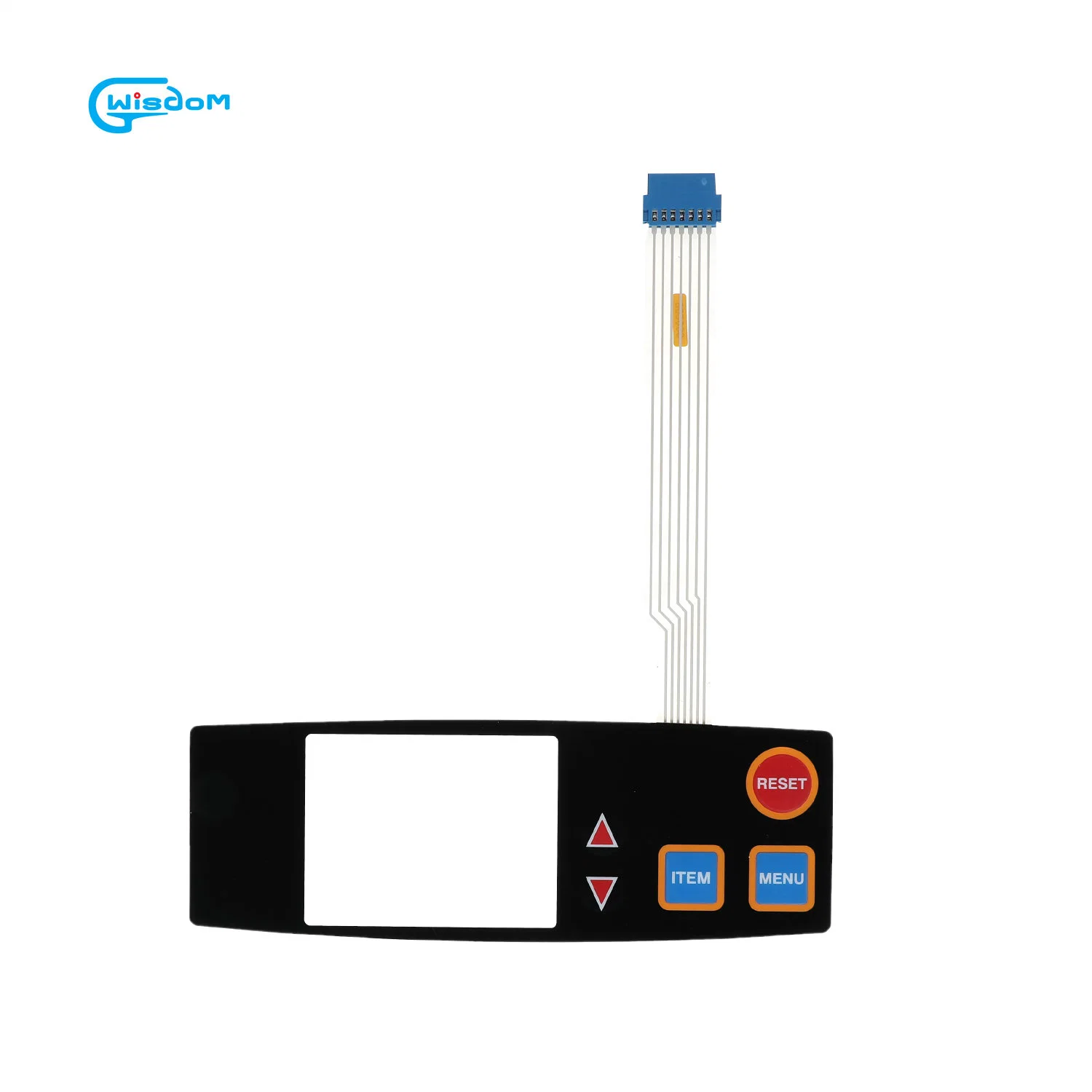 Silk Screen Printing Circuit Keyboard Membrane Switch Keypad with IP65 Waterproof Design