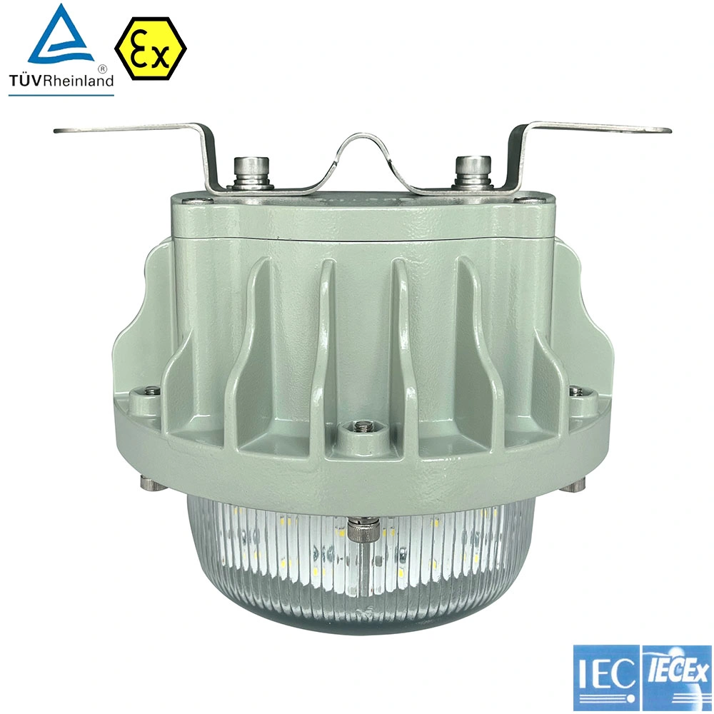 Lampe LED antidéflagrante IP66 45 W pour zone 1 dangereuse Zone de travail avec certificat ATEX IECEx