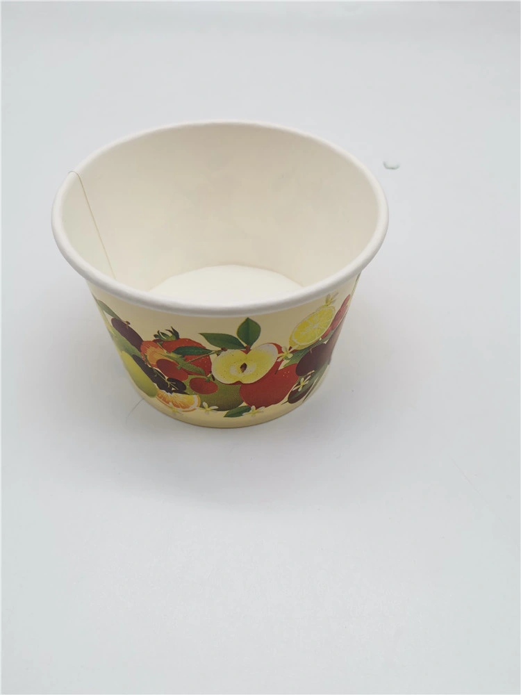 Fruit Pattern Ice Cream Paper Cup