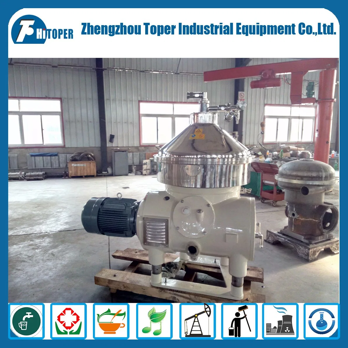 Automatic 2 Phase or 3 Phase Separation Centrifuge Oil Water Disc Stack Separator