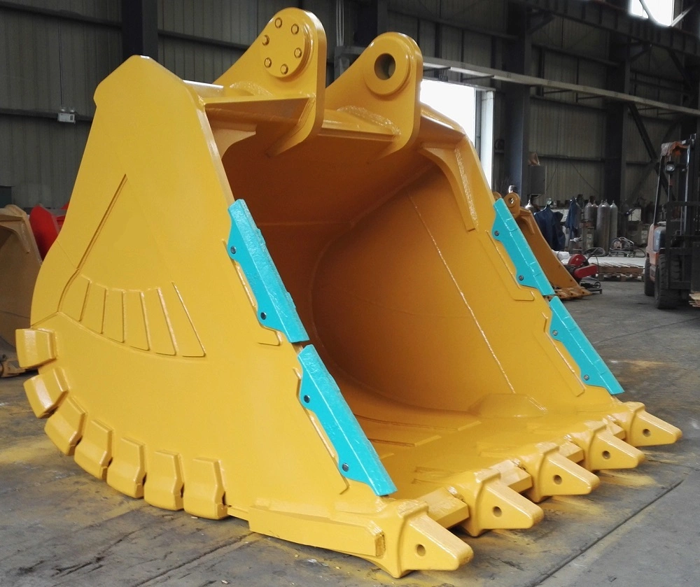 Contruction Machinery Excavator Parts Customized Rock Soil Bucket Digging Tools PC50 PC60 PC100 PC120