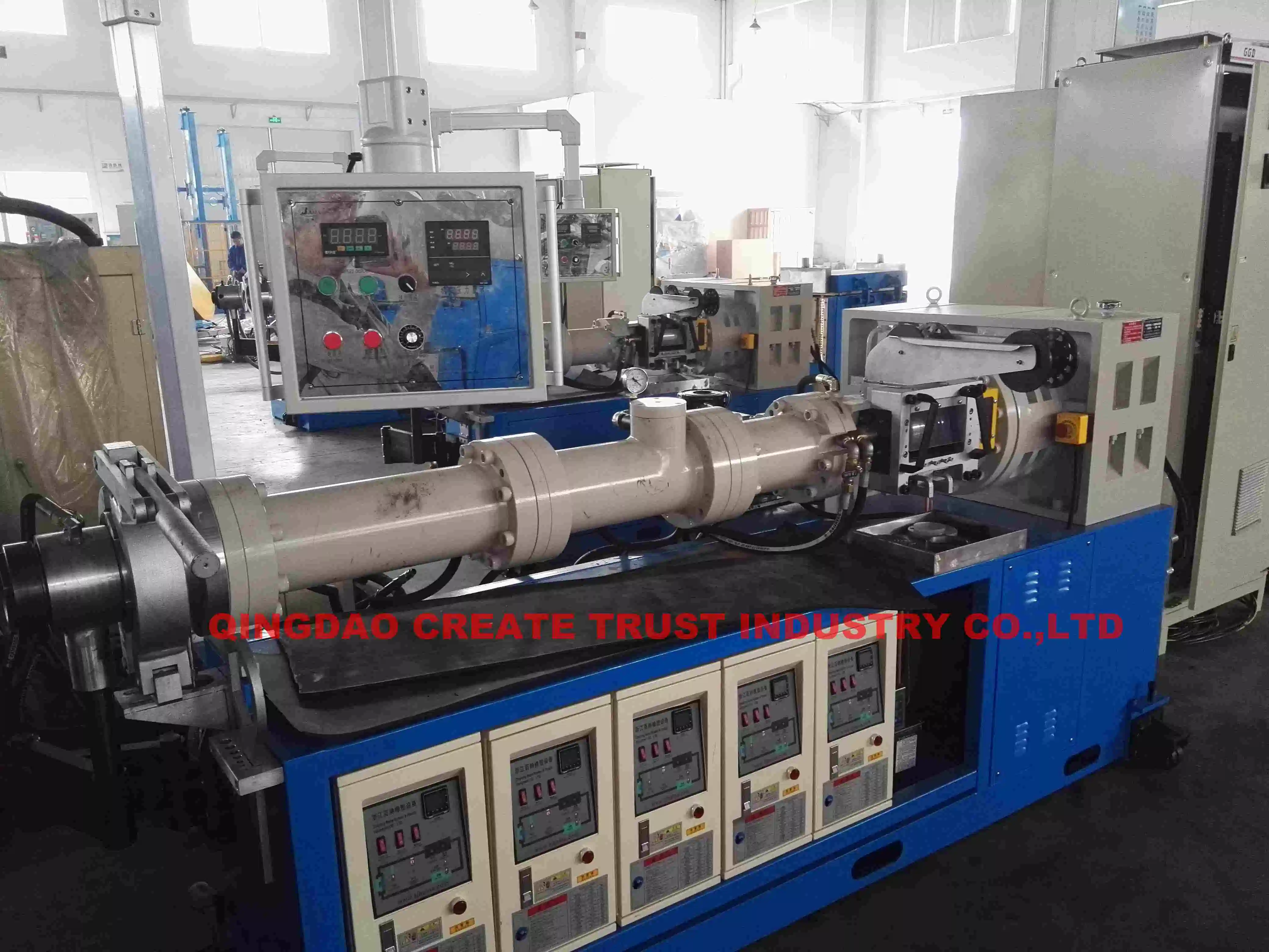 High Technical Microwave EPDM/SBR/NBR/Silicone Rubber Extruder Machine with Vulcanization Tunnel (CE/ISO9001)