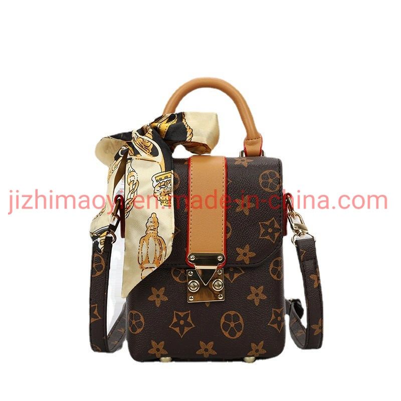 Wholesale 2022 New Oblique Cross Women's Bag Shoulder Bag Fashion Printing One Shoulder Hangbag Flower Bucket