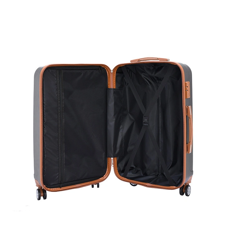 Valise à roulettes avec serrure TSA, valise extensible en coque rigide en ABS, ensemble de bagages.