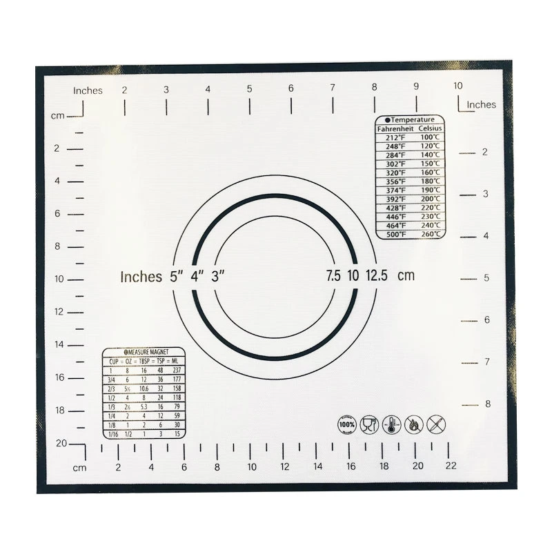 Non Stick and High Temperature Pastry Silicone Mat