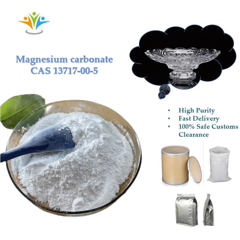Pureza profesional de fábrica 99% Min MgCO3 Carbonato de magnesio ligero CAS 13717-00-5