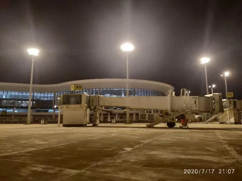 IP66 de 45m al aire libre de 2000W de sodio de alta presión de las luces del mástil de alta para estadios.