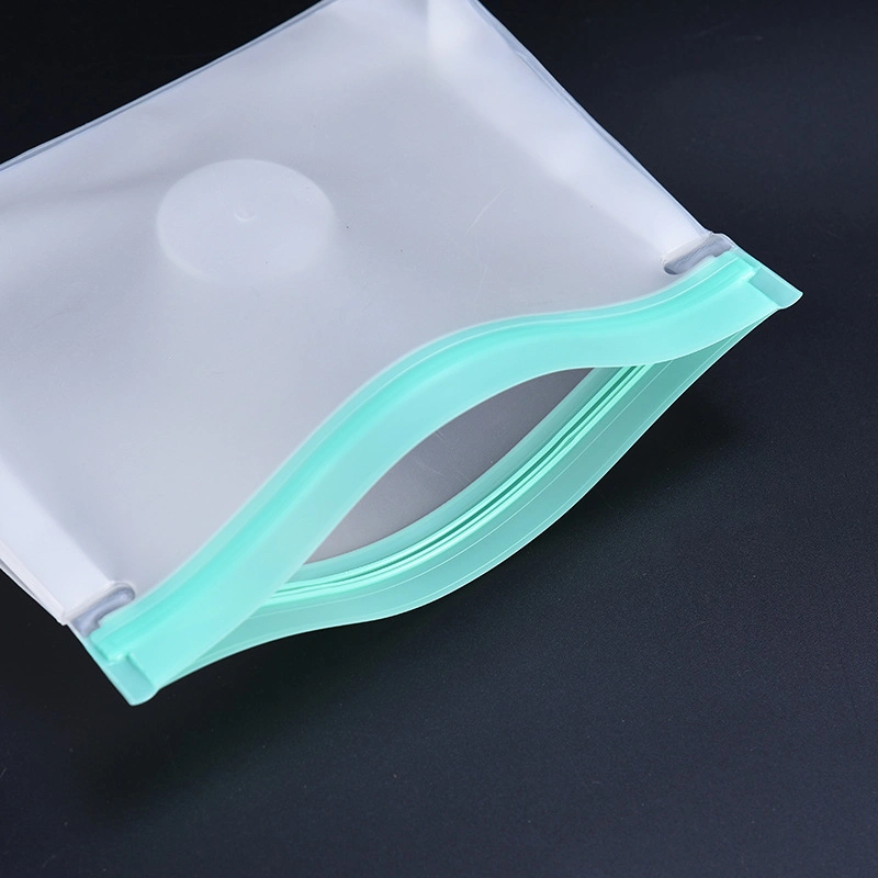 Reusable PEVA Fruit and Meat Sealing Freezer Silicone Food Bags