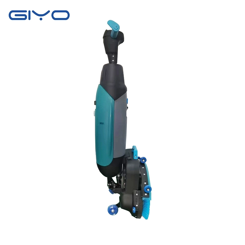 Industrial Commercial Walk Behind Automatic Micro Floor Scrubber Cleaning Equipment