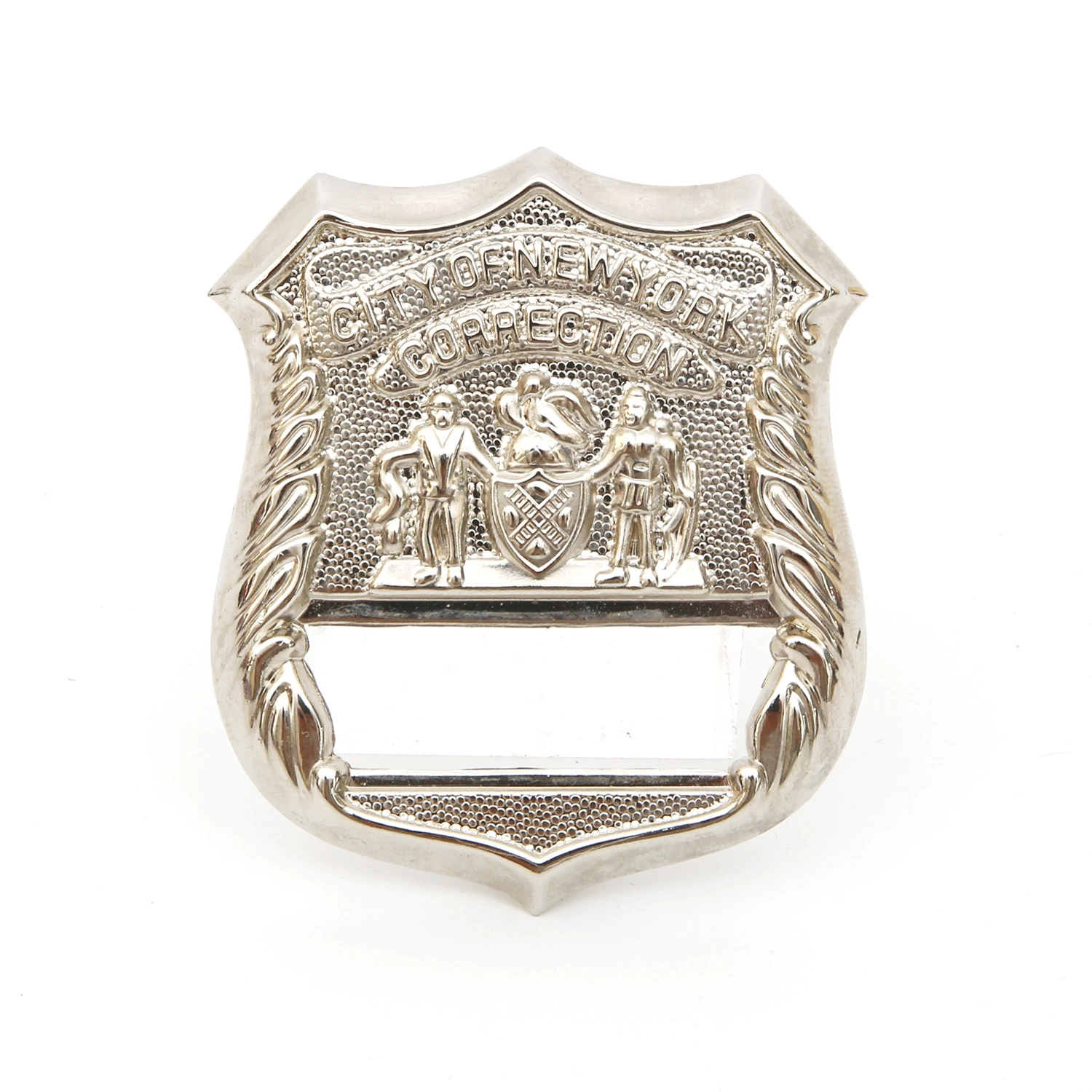China Großhandel Custom Logo 3D Gold Silber Antike Armee Sicherheitsschild Aus Metall