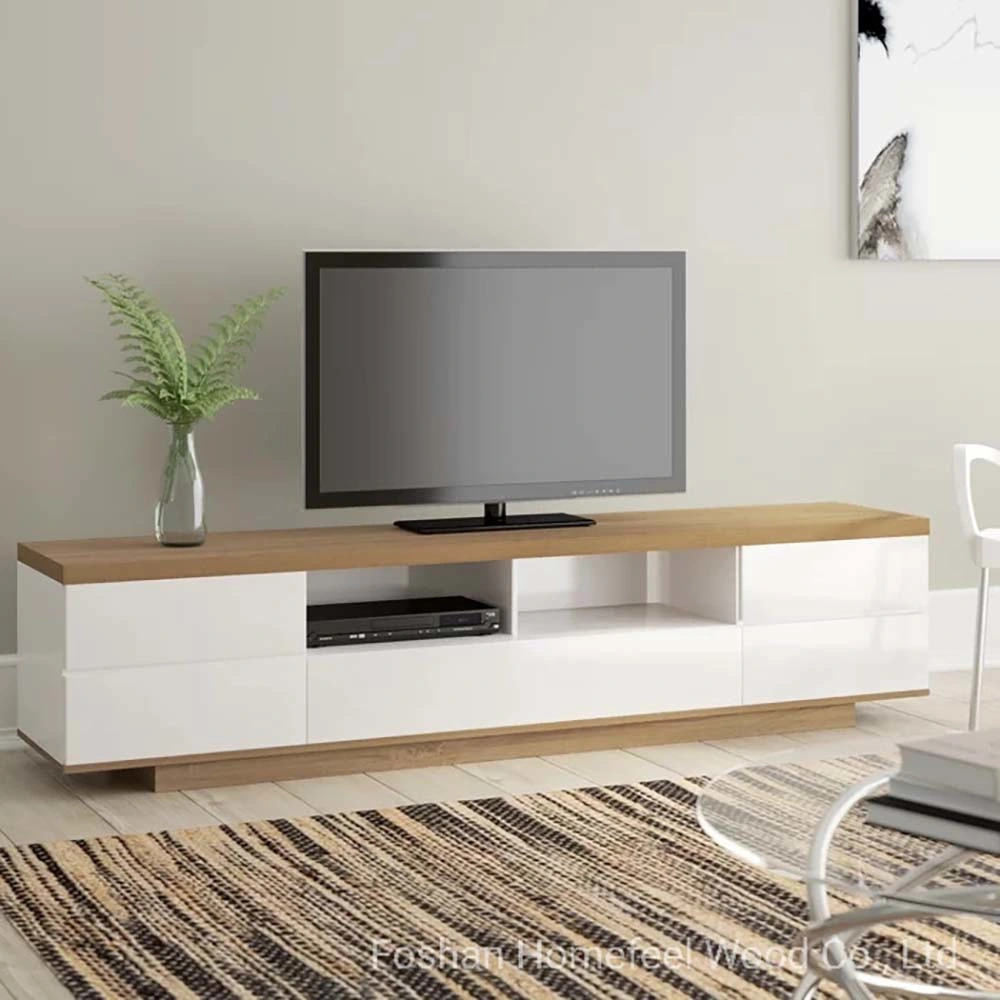 Modern Home Living Room Furniture LED TV Cabinet (HF-TVS22)