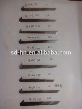 الإبر ذات الشكل المثلث للاستخدام مع خط آلة تحلية الإبر