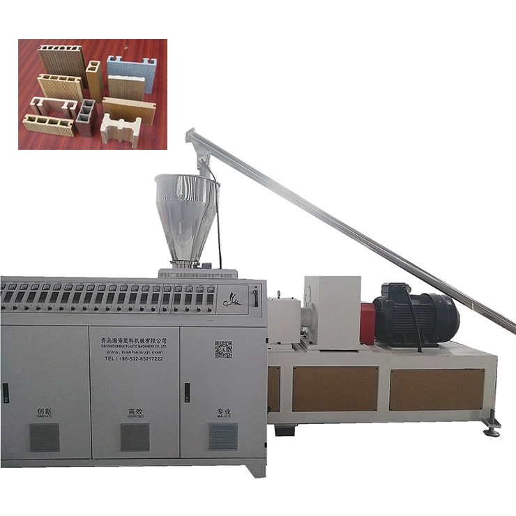 New Technology WPC 3D Embossed Composite Decking Profile Production Line Making Machine