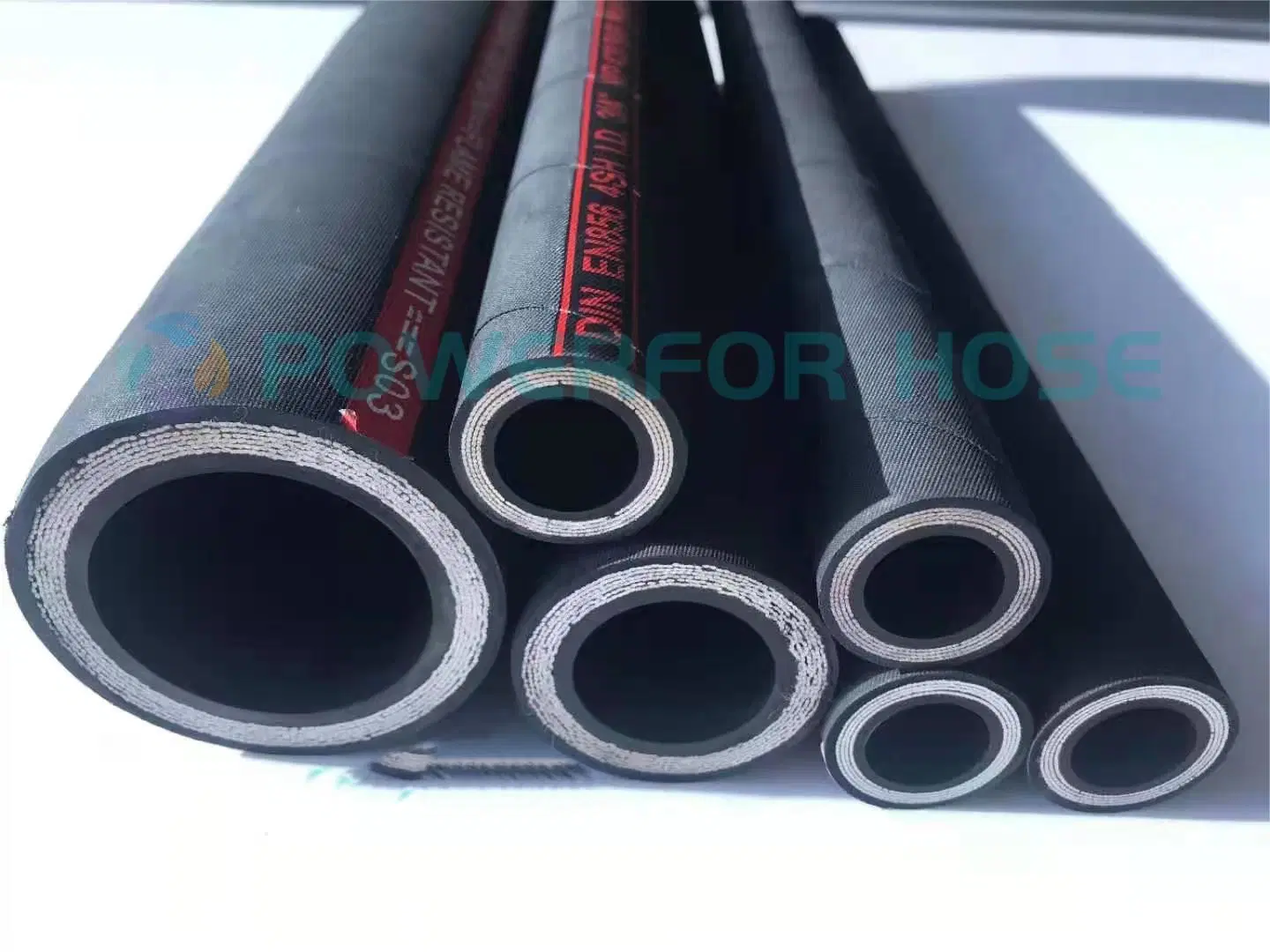 High Pressure Hydraulic Hose 4sh Wire spiral Rubber Hose