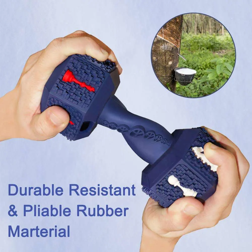 Modern Manufacture Indestructible Leakage Hiding Food Bite Pet Chew Dog Toy