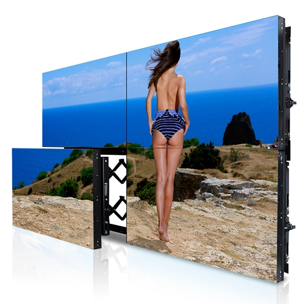 Wall 4K Ad Player Video Wall Controller Windows Android LCD عرض حائط الفيديو 2×2 ثلاثي الأبعاد