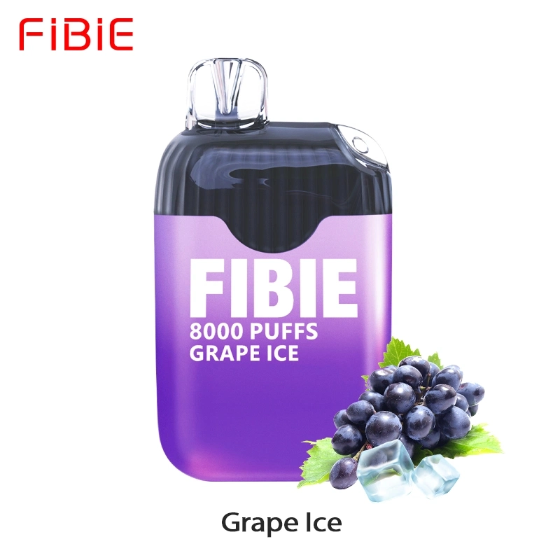 Wholesale/Supplier Fibie 8000 Puffs jetable Vape jus E cigarette Original Barre de papier de type éponge ODM I Vape d'origine 550 mAh rechargeable vaporisateur jetable 16 ml