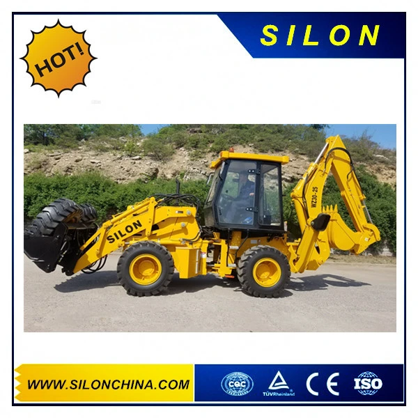 cargadora retroexcavadora Jcb con el rompedor /Fork/4 en 1 de la cuchara (WZ30-25)