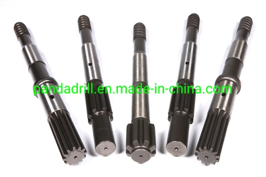 Efficient and Mobile Steel Shank Adapter for Speedy Shrifter for Threaded Button Bits and Drill Machine Connection