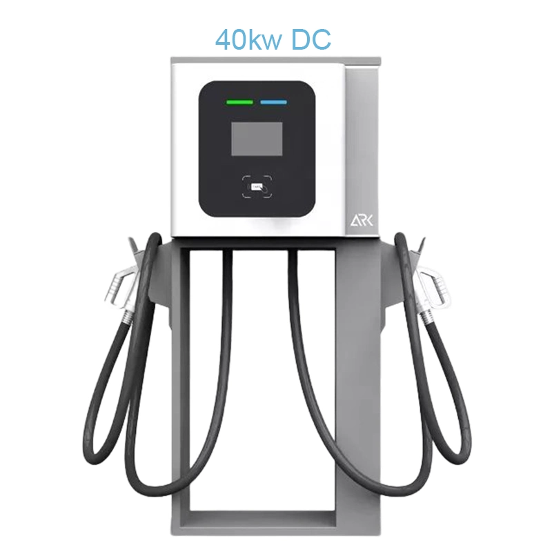 40kw Chademo CCS DC Fast EV Charger Station Charger Ocpp RFID Auto Power Charging Protection