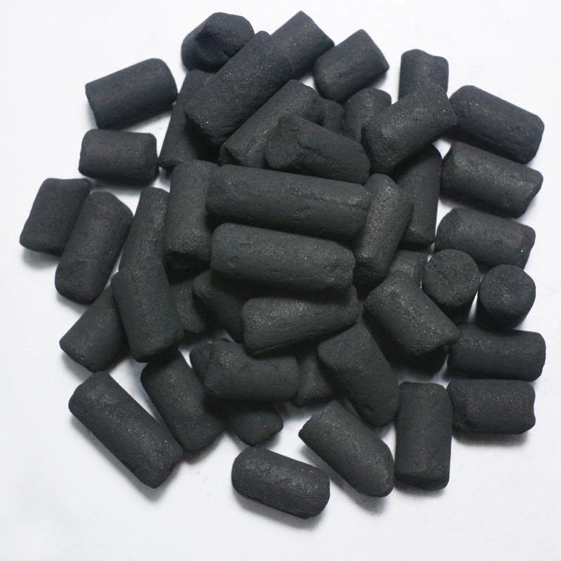 Industrial Grade Columnar Activated Carbon 9mm Desulfurizer Catalyst